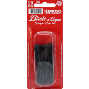 CARTELA BIRÓTE E COQUE PRETO C/50
